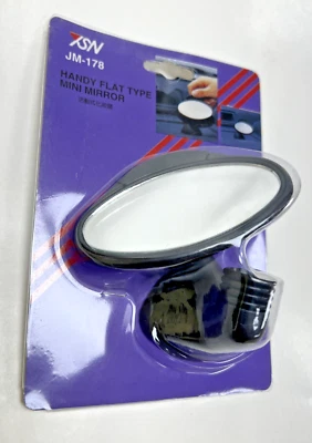 4" Flat Surface Blind Spot Mirror Black JH-178B - Image 1 of 3