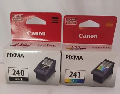 Canon 240-241 Fine Black & Color Ink Cartridge NIB - Image 1 of 3
