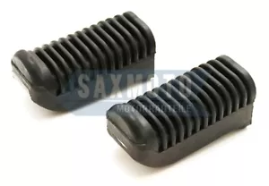 Gummi Fussrasten vorn YAMAHA SR250 SR500 Front Footrest Rubbers Footpeg - Picture 1 of 4