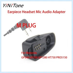 Adapter audio do Motorola GP340 GP338 HT750 PRO5150 na 2-pinową słuchawkę - Zdjęcie 1 z 5