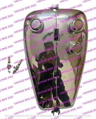 Tanque de gasolina de aluminio Indian Chief Scout de la década de 1930 con tapa y grifo/APTO PARA Foto 1 de 4