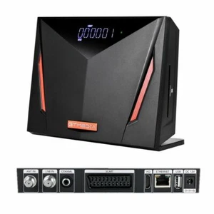 FTA DVB S2/S2X/T/T2/C/ATSC-J.83B Combo TV Box Satellite Receiver 4K UHD PVR Wifi - Picture 1 of 11