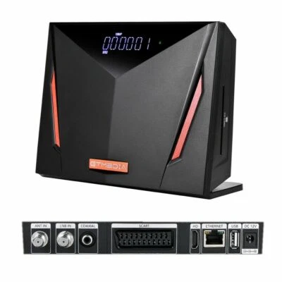 FTA DVB S2/S2X/T/T2/C/ATSC-J.83B Kombi TV Box Sat Receiver 4K UHD PVR WLAN - Bild 1 von 4