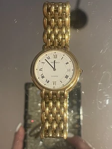 Movado Quarzuhr Gold Filled Edelstahl Uhr - Bild 1 von 6