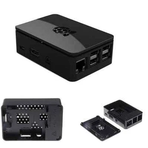 Raspberry Pi 3 schwarz Gehäuse Premium Case Schutzhülle & für Pi 3 - Bild 1 von 1