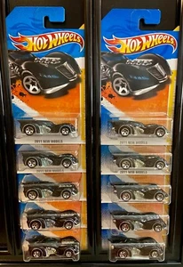Hot Wheels 2011 # 024 New Models Arkham Asylum Batmobile Black USA - Lot of 10 - Picture 1 of 2