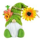 Thanksgiving Fall Gonk Gnome With Maple Leaf Cute Farmhouse Decor (Green)