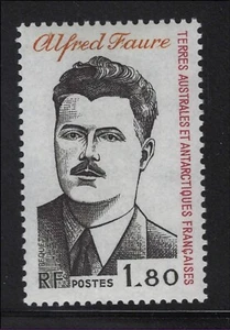 French Southern & Antarctic Territories FSAT Scott # 111 MNH Alfred Faure - Picture 1 of 1