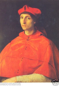 POSTAL RAFAEL EL CARDENAL MUSEO PRADO 210 x 150 mm PAINTING POSTCARD ART TP11612 - Imagen 1 de 1