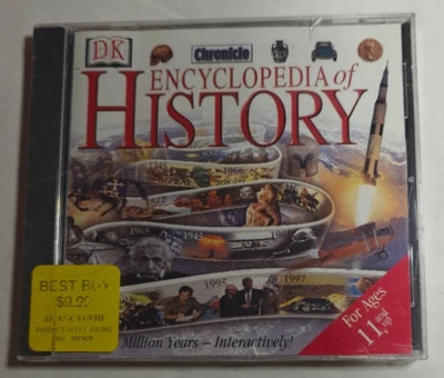 Chronicle Encyclopedia of History (PC, 1997, DK) NEW - Image 1 of 2