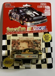 1993 Racing Champions "RUSTY WALLACE" Die Cast Stock Car & Collectors Card - Bild 1 von 5