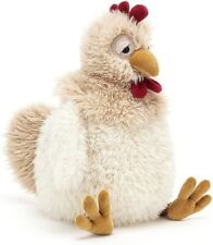 BRAND NEW WITH TAGS! Jellycat Whitney Chicken Plush Hen! Medium Stuffed Animal!