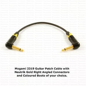 MOGAMI 2319 Effects Pedal Cable, NEUTRIK Gold Connectors, Choose Your Options. - Bild 1 von 3