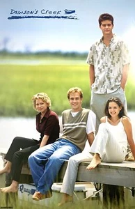 Dawsons Creek Vintage 1998 Cast Shot Poster 23 x 35 - Picture 1 of 1
