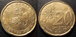 Monaco - Rainier III - 20 cent euro 2002 JOLIE ! - Imagen 1 de 1