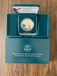 1998 Black Revolutionary War Patriots Proof & Unc Dollar - Picture 1 of 2