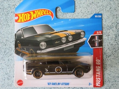 Hot Wheels H5P 161 1967 SHELBY GT500 black 2025 161/250 CaseP - Image 1 of 2