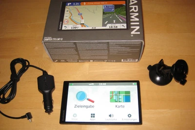 Garmin Camper 770 LMT-D Navi – Wohnmobil Navigation, lebenslange Karten, WLAN,BT - Bild 1 von 4