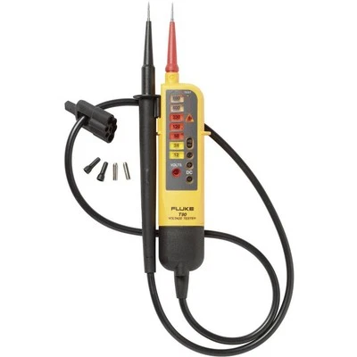 Fluke T90 Zweipoliger Spannungsprüfer CAT II 690 V, CAT III 600 V LED, Akustik - Bild 1 von 2