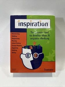 Inspiration Premier Tool To Develop Ideas Software Version 7 Windows/Mac Big Box - Picture 1 of 4