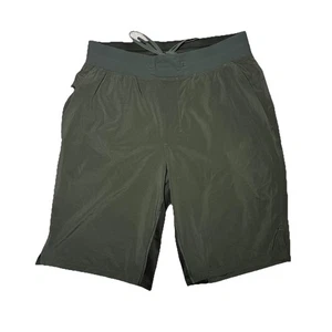 Lululemon Herren T.H.E. Short 11" Linerless M7AKUS dunkelolivgrün Größe M Medium - Bild 1 von 6