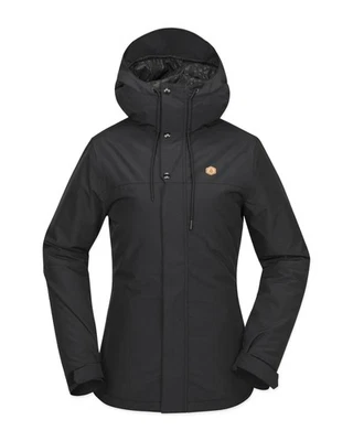 Volcom болт изолированная женская зимняя куртка, черный, X-Large - Изображение 1 из 4