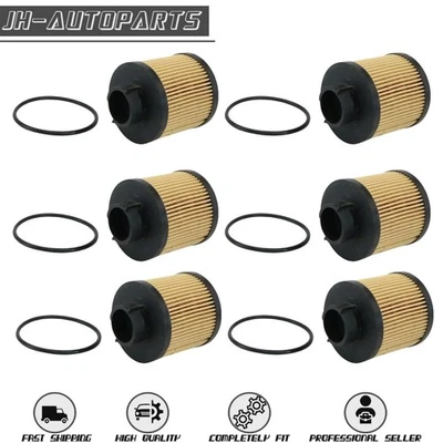 6X Filtro de aceite 07L115561C para Lamborghini Gallardo 2004-2008 EE. UU. Foto 1 de 4