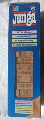 Jenga MB Spiele Holzsteine 1992 Vollständig - Bild 1 von 4