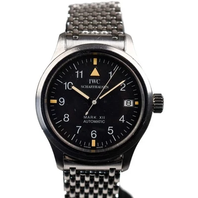 IWC Mark XII IW324101 36mm 1994 Rare Bracelet Automatic Cal 8842 Patina Card - Bild 1 von 4