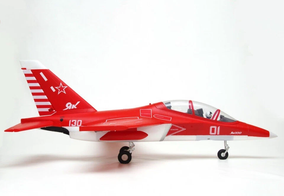 FMS YAK-130 Jet 70mm EDF V2 PNP Red- FMM108P2 Airplanes P&P Electric - Image 1 of 4