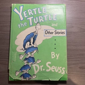 1958 Yertle the Turtle and Other Stories Dr Seuss HC/DJ - Imagen 1 de 17