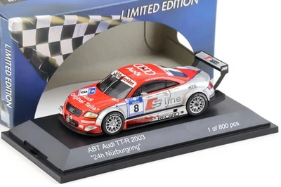 1:43 Schuco ABT Audi TT-R 24H NURBURGRING 2003 S-Line #8 Nissen / ABT - Image 1 of 3