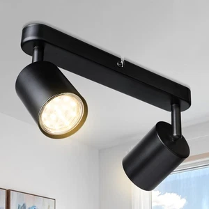 Smanu ceiling spotlight 2 burner swivel ceiling light GU10 ceiling lamp - Picture 1 of 24