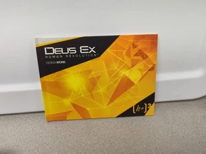 Libro de arte raro Deus Ex Human Revolution Square Enix PS3 Xbox 360. - Imagen 1 de 3
