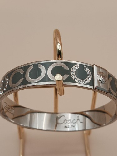 Bracciale Coach Argento Piccoli Strass