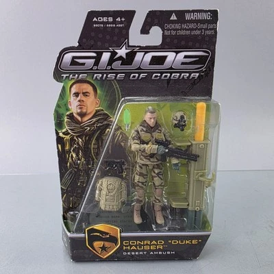 Conrad Duke Hauser GI Joe The Rise of Cobra Desert Ambush Action Figure 2008 NEW - Image 1 of 4