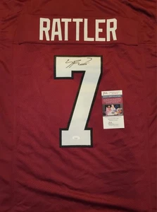 SPENCER RATTLER SIGNED AUTOGRAPHED SOUTH CAROLINA GAMECOCKS CUSTOM JERSEY JSA  - Picture 1 of 1