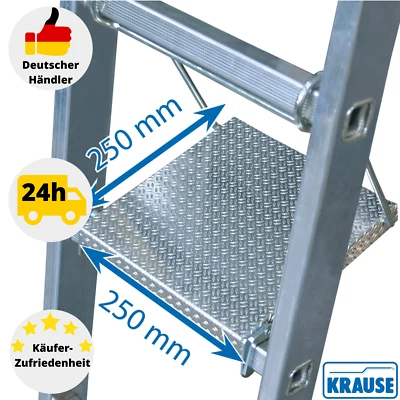 Tritt Ablage KRAUSE 122063 Sicherheitszubehör für MONTO/STABILO Leitern Alu - Bild 1 von 4