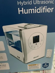 Levoit Warm and Cool Mist Humidifier for Large Room, Bedroom, LV600HH-RXW, White - Picture 1 of 10