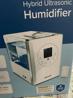Levoit Warm and Cool Mist Humidifier for Large Room, Bedroom, LV600HH-RXW, White - Image 1 of 4