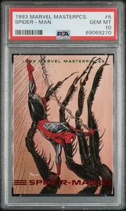 1993 Marvel Masterpieces Spider-Man PSA 10 - Picture 1 of 2