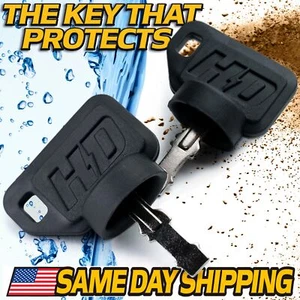 (2 Pk) Ignition Key Fits John Deere X300 X304 X310 X324 X340 X360 X500 X520 X530 - Picture 1 of 4