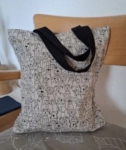Einkaufstasche Stoffbeutel - Hunde - Handmade - Geschenk/Mitbringsel - Bild 1 von 3