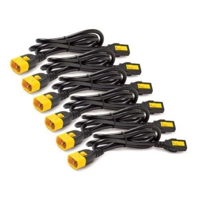 AP8704S-WW APC 1.2m Power Cord Kit (6 EA ),Verrouillage, C13 Pour C14 (1.2m) - Photo 1/2