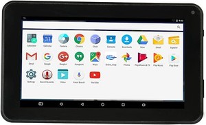 Proscan 7-inch Quad Core Tablet 8GB ROM/1GB RAM, Black