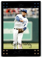 2007 Topps Updates & Highlights Red Back Tony Pena Jr. Kansas City Royals #UH78