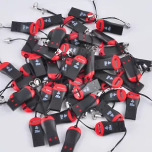 100Pcs Mini USB 2.0 Micro SD SDHC TF Flash Memory Card Reader Adapter For Laptop - Picture 1 of 4