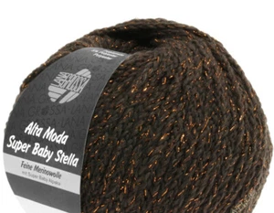 LANA GROSSA Alta Moda Super Baby Stella 50g Fb. Mokka/Kupfer - Bild 1 von 1