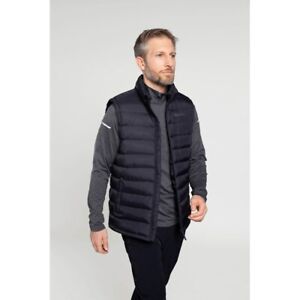 Mountain Warehouse Mens Seasons Padded Gilet Body Warmer Sleeveless Coat Jacket