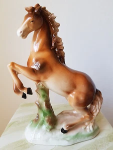 Unger,Schneider&Hutschenreuther Pferd H:24cm um 1949 1.Wahl selten - Bild 1 von 14